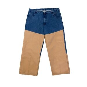 Scheels Outfitters Pants Men's 40x30 Brush Guard Workwear Gorpcore Denim Canvas